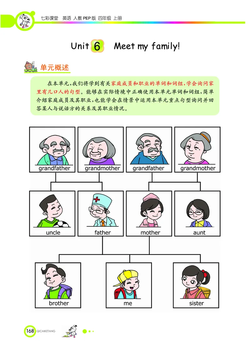 人教PEP版英语四年级上册教材全解_26春四年级上下册人教版_四上英语合集人教版PEP英语四年级上册新教材（教学视频+课件+动画+音频+练习+教案）_17练习资料_《教材全解》