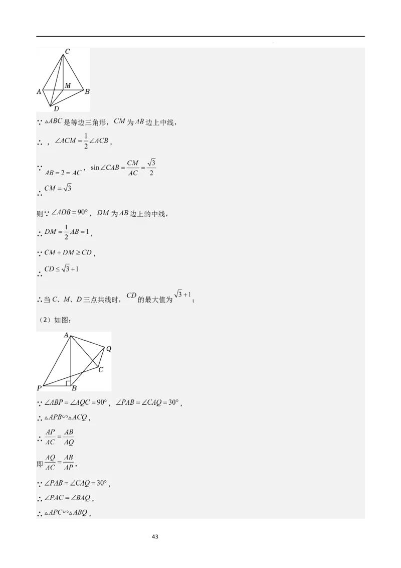 专题05直角三角形的边角关系（难点）（解析版）_北师大初中数学_9下-北师大版初中数学_05习题试卷_4专题练习_第2套