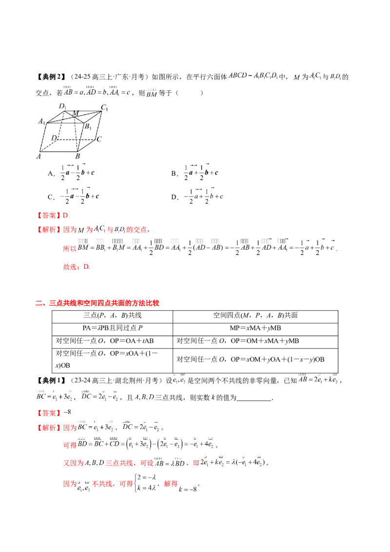 专题14空间向量与立体几何（5知识点+4重难点+8方法技巧+4易错易混）（解析版）_02高考数学_2025年新高考资料_一轮复习_上好课2025年高考数学一轮复习知识清单3246850