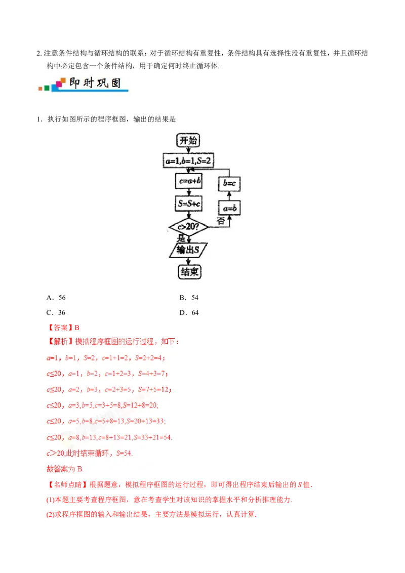 专题14算法初步、推理与证明、数系的扩充与复数的引入-备战2019年高考数学（理）之纠错笔记系列（解析版）_02高考数学_新高考复习资料_2022年新高考资料_2022年一轮复习各版本