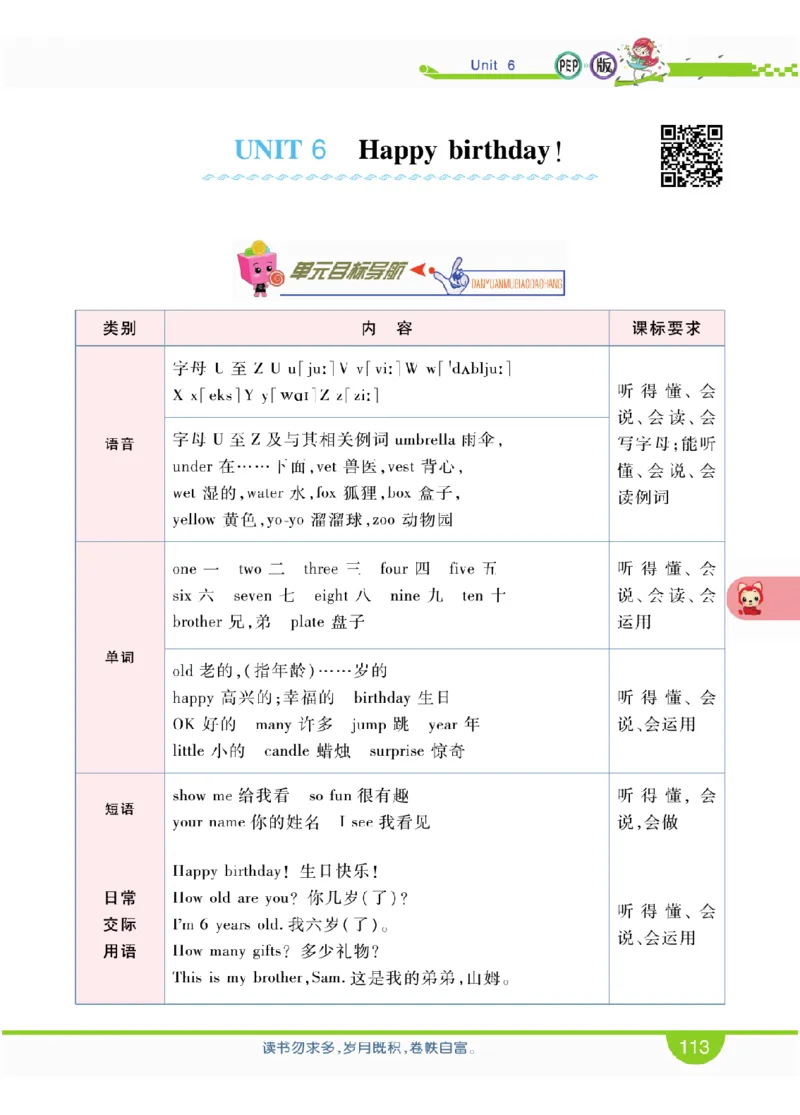人教版英语三年级上册教材全解全析_26春四年级上下册人教版_四上英语合集人教版PEP英语四年级上册新教材（教学视频+课件+动画+音频+练习+教案）_17练习资料_《教材全解》