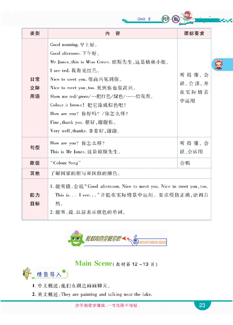 人教版英语三年级上册教材全解全析_26春四年级上下册人教版_四上英语合集人教版PEP英语四年级上册新教材（教学视频+课件+动画+音频+练习+教案）_17练习资料_《教材全解》