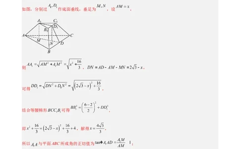 专题13立体几何与空间向量（解析版）_02高考数学_2025年新高考资料_专项复习_2024年高考真题和模拟题数学分类汇编（全国通用）（完结）