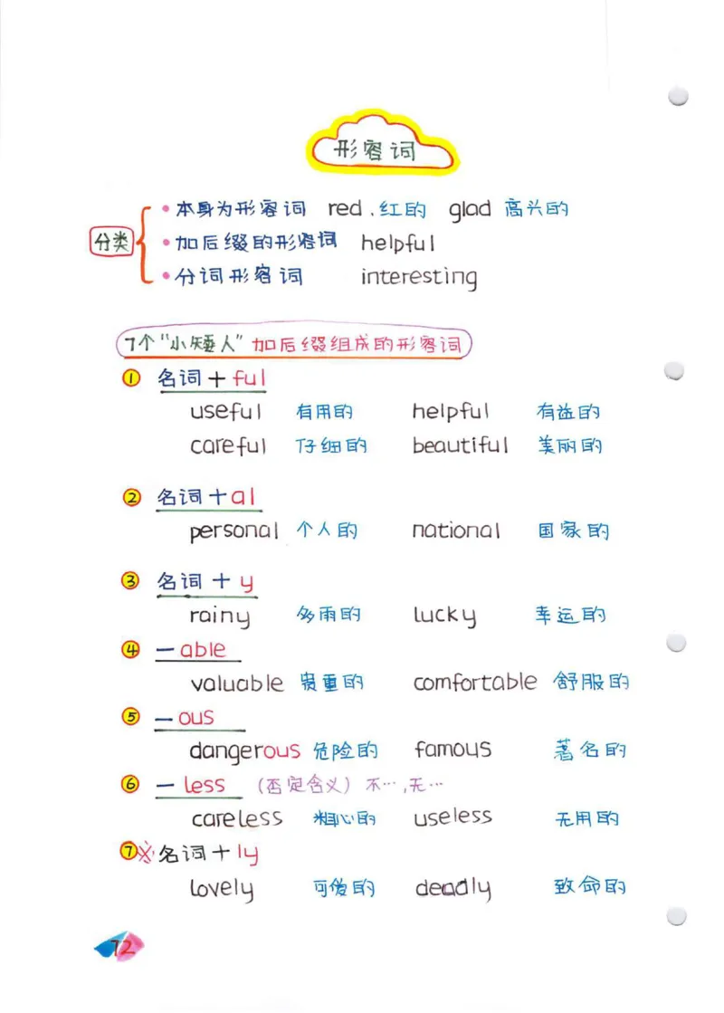 学霸笔记_26春四年级上下册人教版_四上英语合集人教版PEP英语四年级上册新教材（教学视频+课件+动画+音频+练习+教案）_17练习资料_小学英语（预习复习资料大礼包）