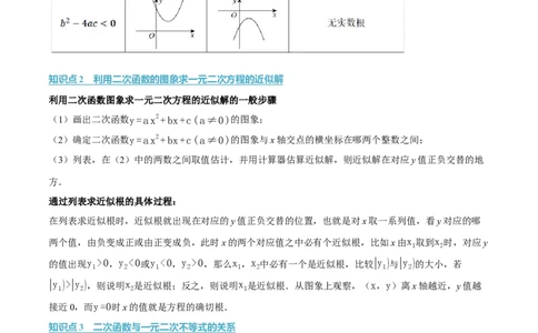 专题22.4二次函数与一元二次方程（举一反三讲义）（教师版）_初中数学_九年级数学上册（人教版）_母题专项-U66_2026版