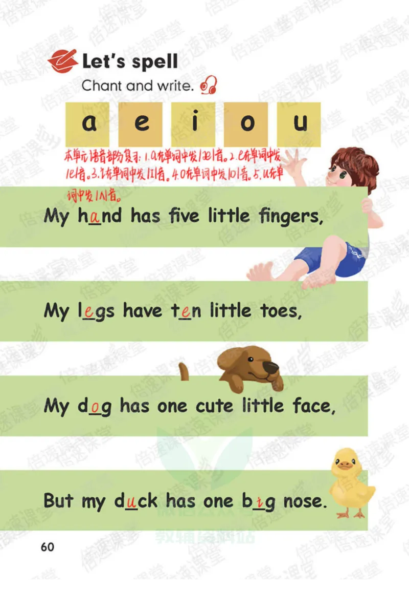 小学英语PEP3年级下册课堂笔记_26春四年级上下册人教版_四上英语合集人教版PEP英语四年级上册新教材（教学视频+课件+动画+音频+练习+教案）_17练习资料_《课堂笔记》25春