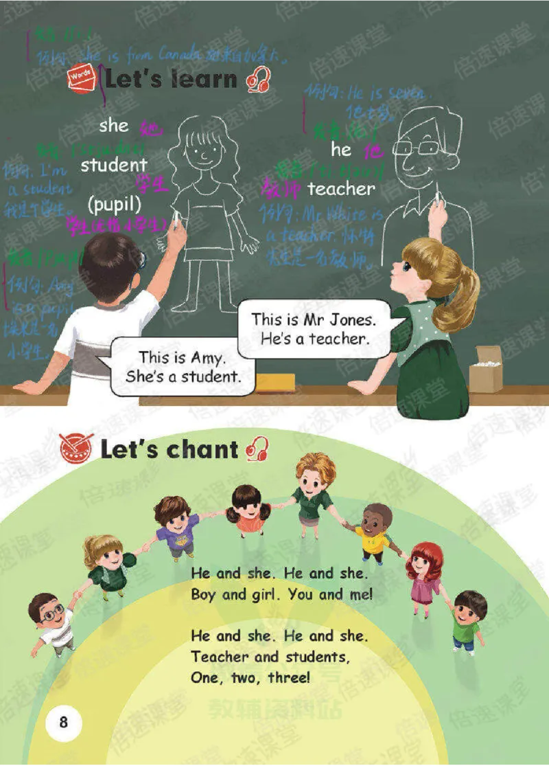 小学英语PEP3年级下册课堂笔记_26春四年级上下册人教版_四上英语合集人教版PEP英语四年级上册新教材（教学视频+课件+动画+音频+练习+教案）_17练习资料_《课堂笔记》25春