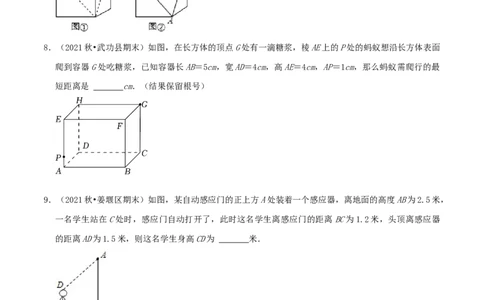 专题04勾股定理的应用综合题（原卷版）_北师大初中数学_8上-北师大版初中数学_旧版_06专项讲练_培优方案2022-2023学年八年级数学上册章节重点复习考点讲义（北师大版）