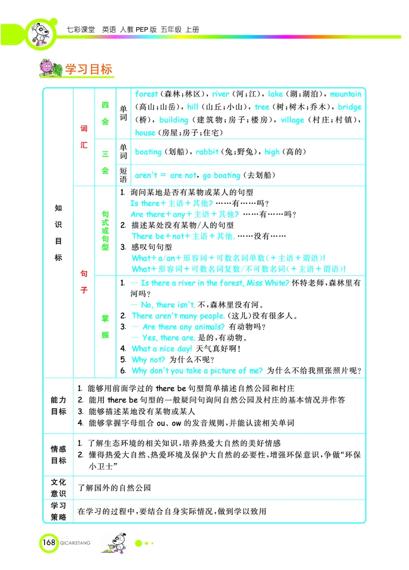 人教PEP版英语五年级上册教材全解_26春四年级上下册人教版_四上英语合集人教版PEP英语四年级上册新教材（教学视频+课件+动画+音频+练习+教案）_17练习资料_《教材全解》