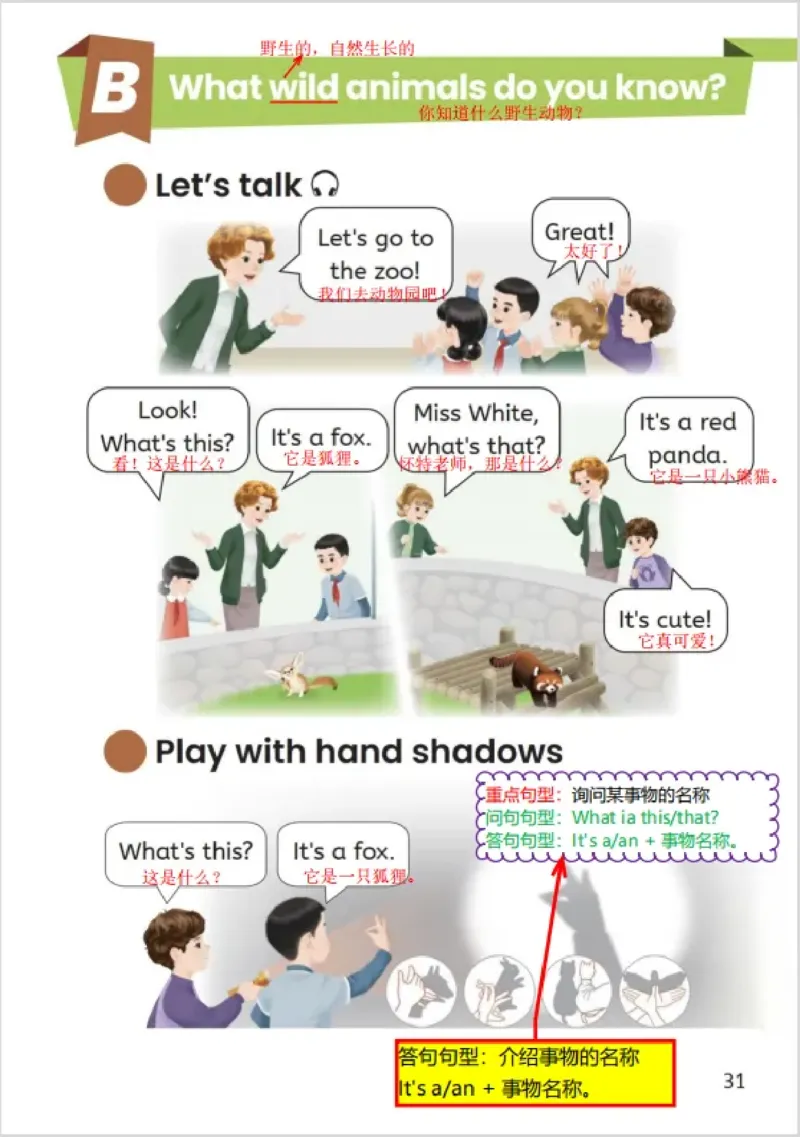 小学英语PEP3年级上册课堂笔记（24秋新教材）A4版_26春四年级上下册人教版_四上英语合集人教版PEP英语四年级上册新教材（教学视频+课件+动画+音频+练习+教案）_17练习资料