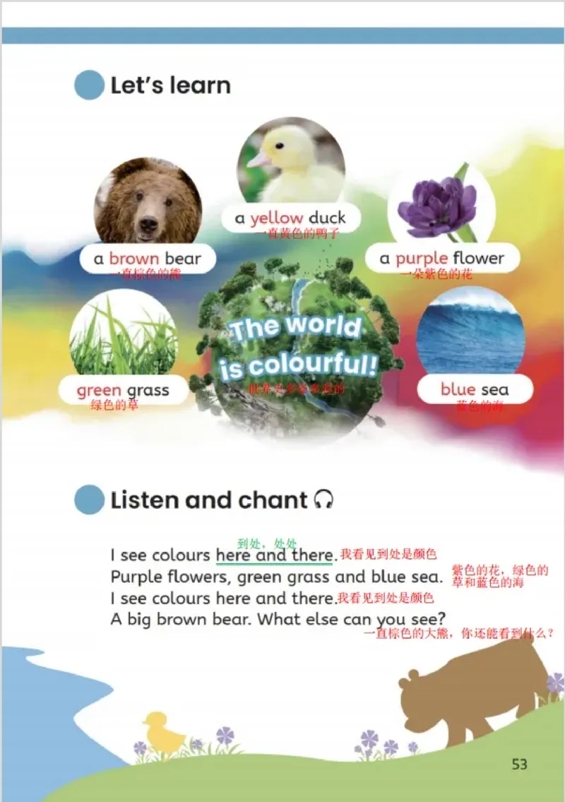 小学英语PEP3年级上册课堂笔记（24秋新教材）A4版_26春四年级上下册人教版_四上英语合集人教版PEP英语四年级上册新教材（教学视频+课件+动画+音频+练习+教案）_17练习资料