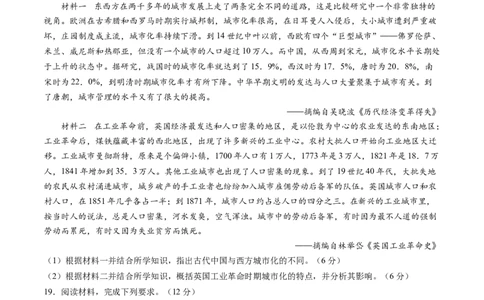 专题15综合冲刺专练（16+4模式）（原卷版）_07高考历史_2024年新高考资料_52024三轮冲刺_查漏补缺2024年高考历史复习冲刺过关（新高考专用）
