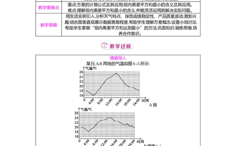 6.1第4课时组内离差平方和教案（表格式）2025-2026学年数学北师大版（2024）八年级上册_北师大初中数学_8上-北师大版初中数学_初中数学北师大8上-2025秋季新版_第二套推荐25