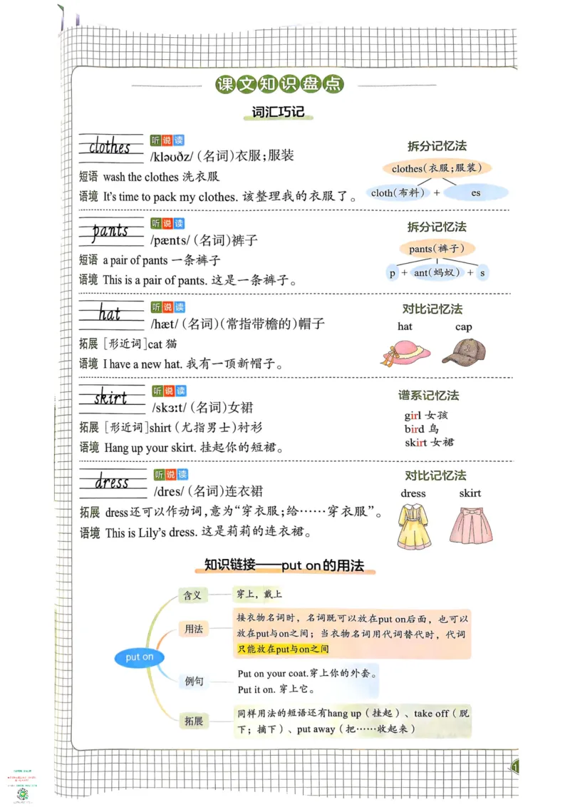四年级英语下册25春人教PEP版《一本预习笔记》_26春四年级上下册人教版_四上英语合集人教版PEP英语四年级上册新教材（教学视频+课件+动画+音频+练习+教案）_17练习资料