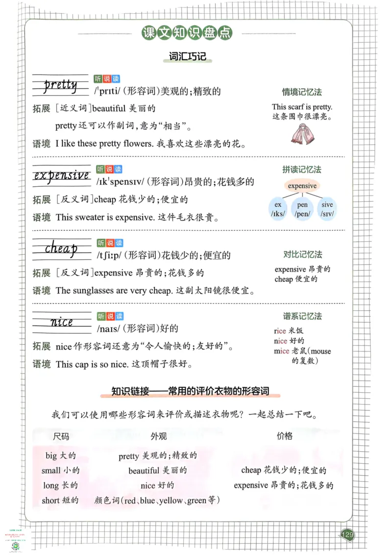 四年级英语下册25春人教PEP版《一本预习笔记》_26春四年级上下册人教版_四上英语合集人教版PEP英语四年级上册新教材（教学视频+课件+动画+音频+练习+教案）_17练习资料