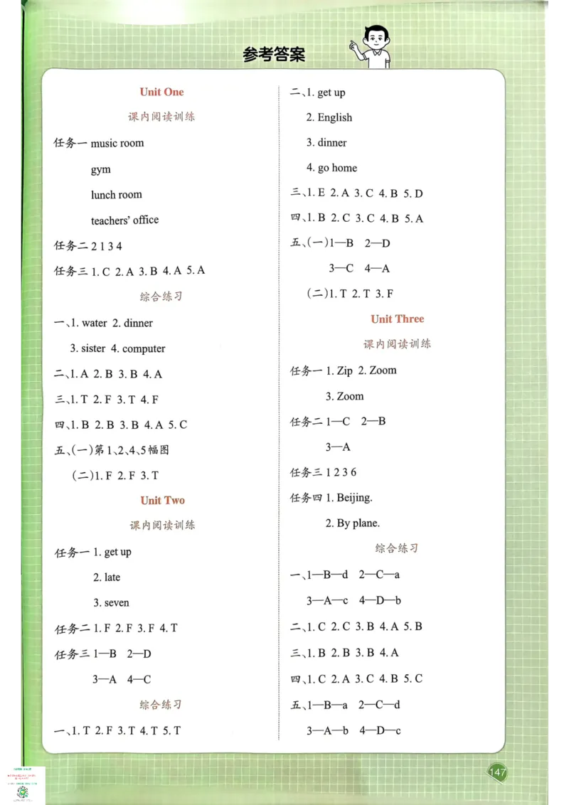 四年级英语下册25春人教PEP版《一本预习笔记》_26春四年级上下册人教版_四上英语合集人教版PEP英语四年级上册新教材（教学视频+课件+动画+音频+练习+教案）_17练习资料