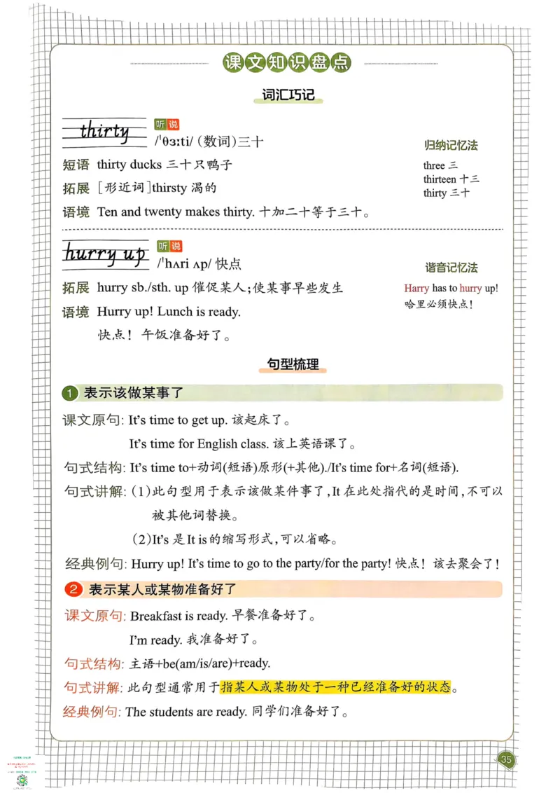 四年级英语下册25春人教PEP版《一本预习笔记》_26春四年级上下册人教版_四上英语合集人教版PEP英语四年级上册新教材（教学视频+课件+动画+音频+练习+教案）_17练习资料