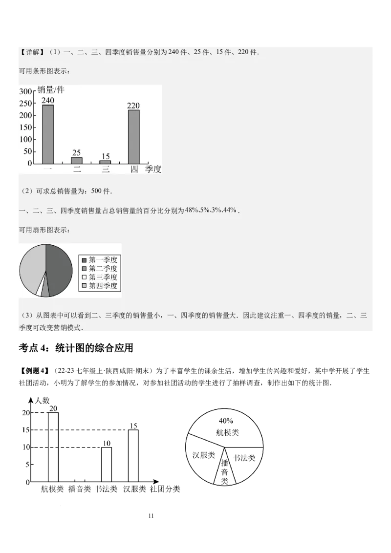 七上北师第6章数据的收集与整理（核心素养提升+中考能力提升+过关检测）（解析版）_北师大初中数学_7上-北师大版初中数学_7上-初中数学北师大（2024新版）持续更新_03课件+练习