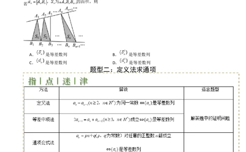 专题14等差数列性质归类（原卷版）_02高考数学_2025年新高考资料_一轮复习_上好课2025年高考数学一轮复习知识清单3246850_题型必备&middot;冲高分