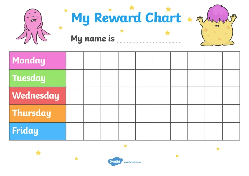1.星期奖励卡_小学1-6年级常用的上册资源汇总_一年级上册资料