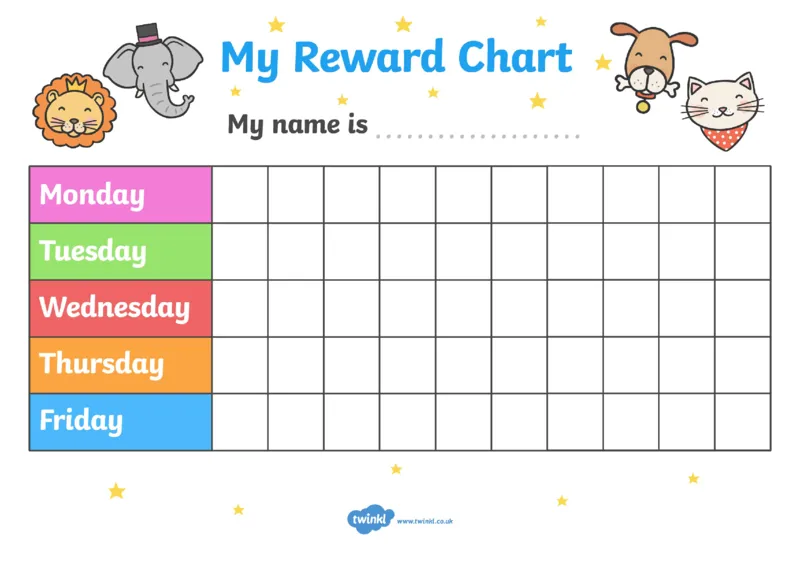 1.星期奖励卡_小学1-6年级常用的上册资源汇总_一年级上册资料