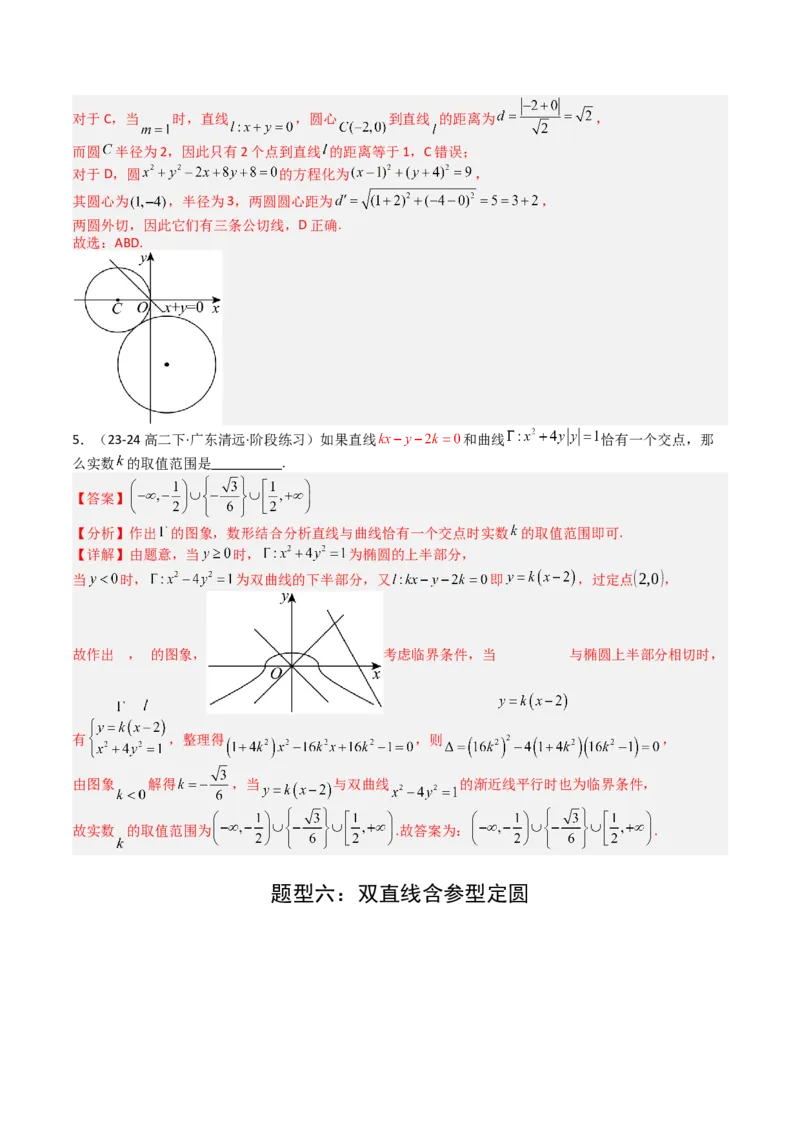 专题20直线方程应用（解析版）_02高考数学_2025年新高考资料_一轮复习_上好课2025年高考数学一轮复习知识清单3246850_题型必备&middot;冲高分