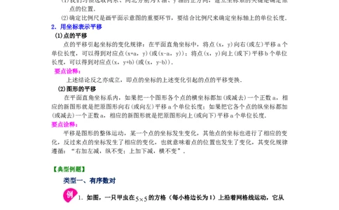 专题3.7《位置与坐标》全章复习与巩固（知识讲解）-2021-2022学年八年级数学上册基础知识专项讲练（北师大版）_北师大初中数学_8上-北师大版初中数学_旧版_06专项讲练