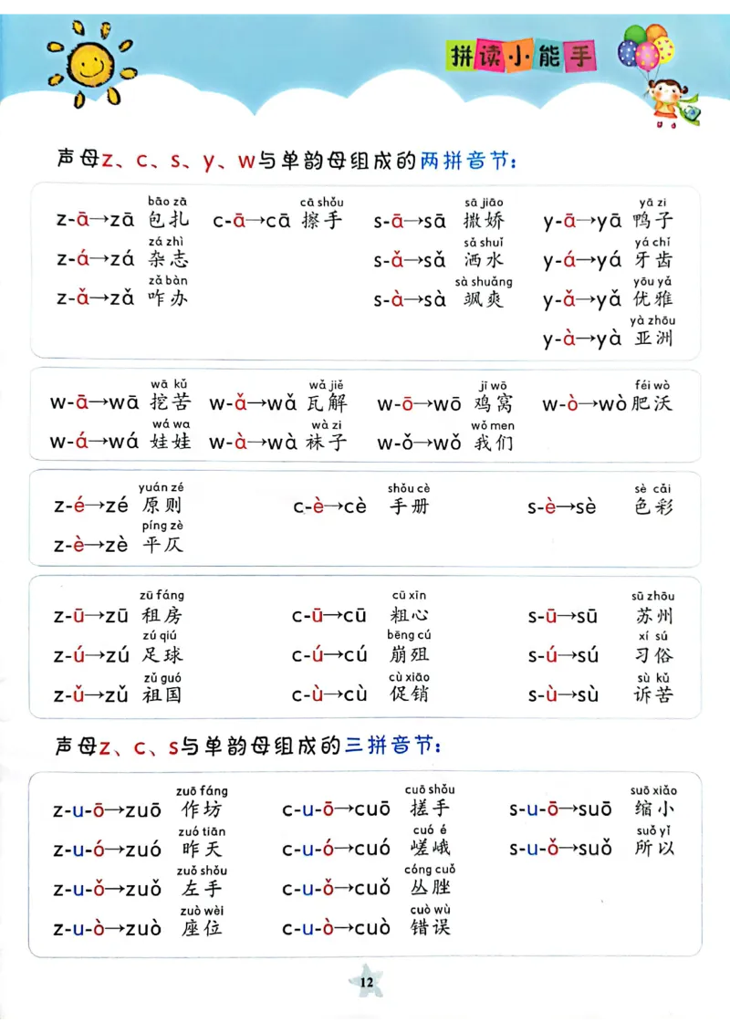 11_3_拼读小能手_小学1-6年级常用的上册资源汇总_一年级上册资料