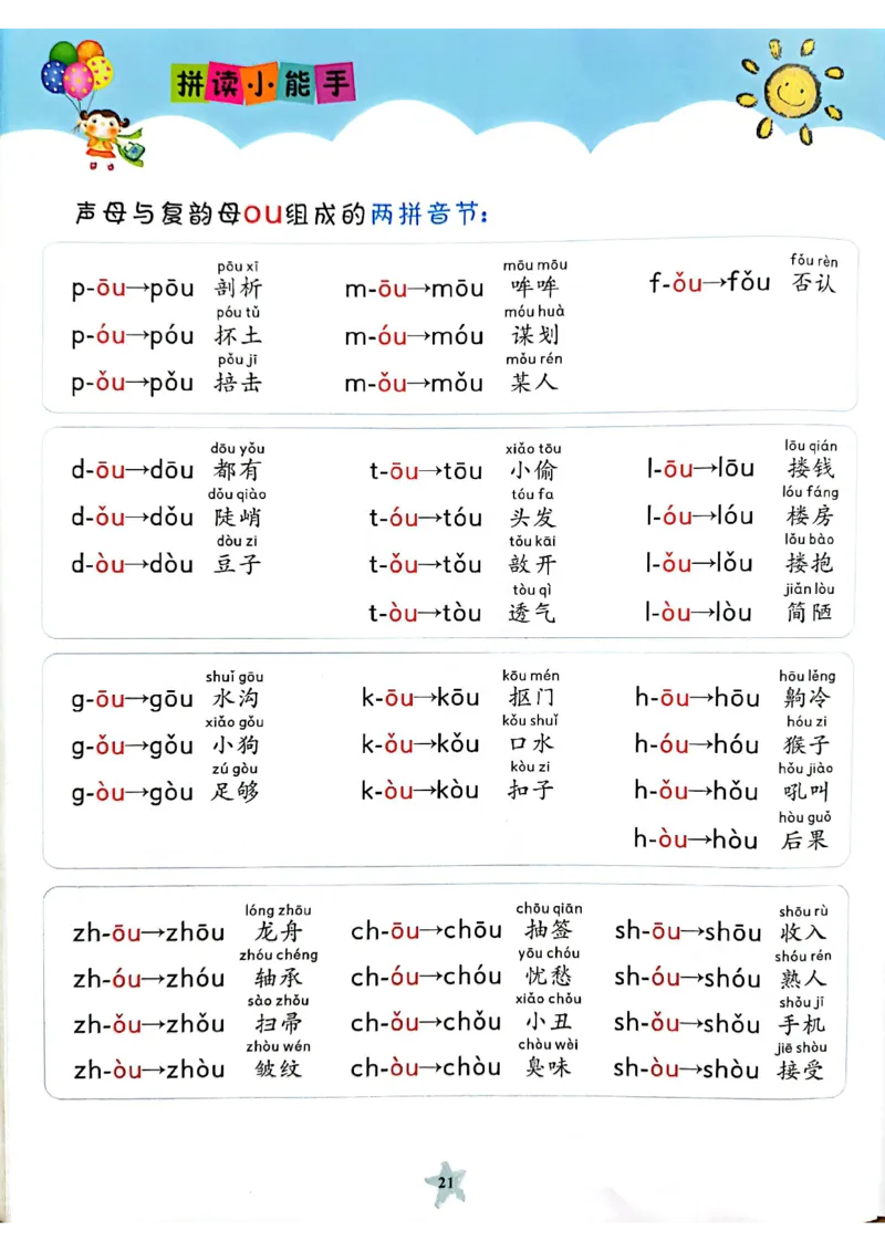 11_3_拼读小能手_小学1-6年级常用的上册资源汇总_一年级上册资料