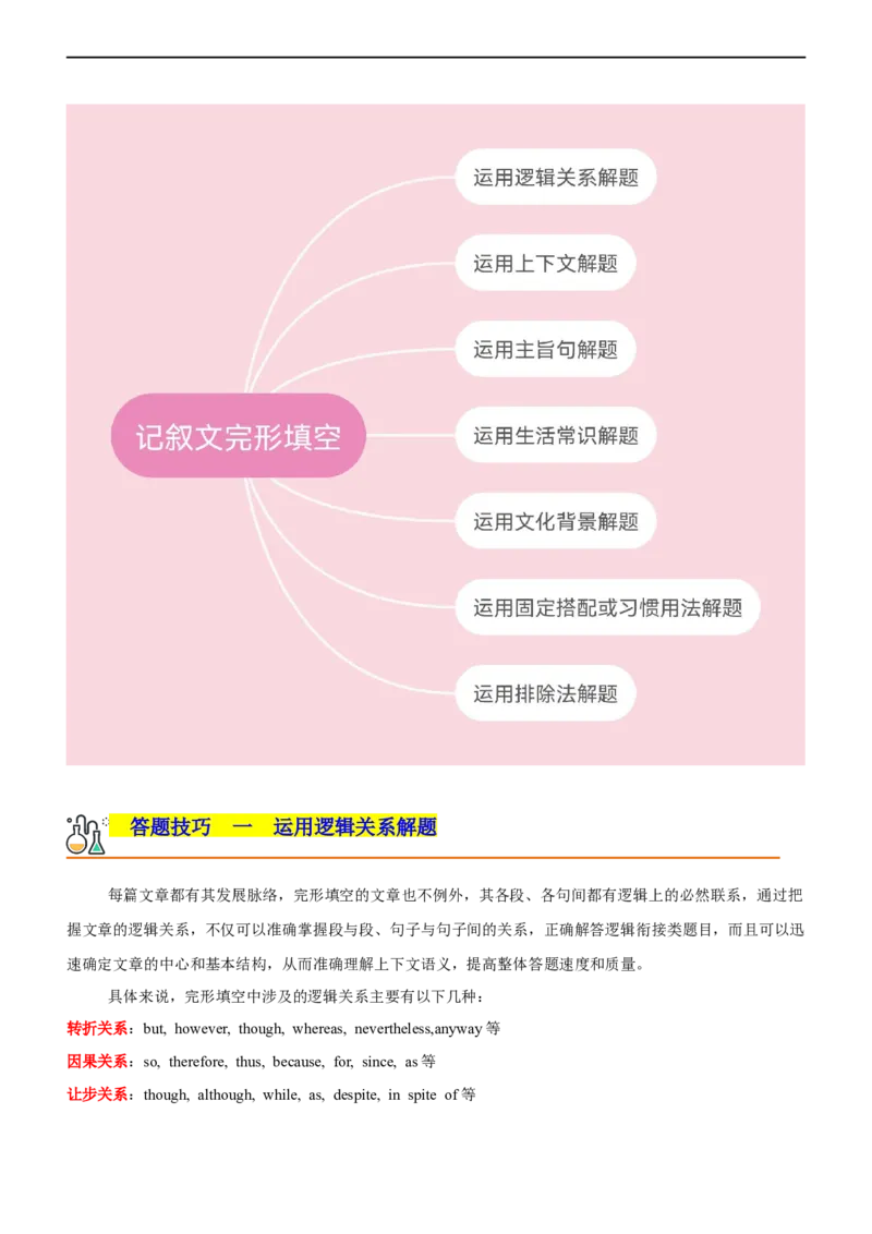 专题23完形填空记叙文--备考2023年高考二轮英语复习讲练测--讲练_03高考英语_通用版（老高考）复习资料_2023年复习资料_二轮复习_2023年高考英语二轮复习讲练测（全国通用）