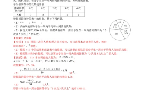 专题12：数据的分析（解析版）-2021-2022学年八年级数学上册基础考点专题培优训练+重要题型小专题（北师大版）_北师大初中数学_8上-北师大版初中数学_旧版_06专项讲练
