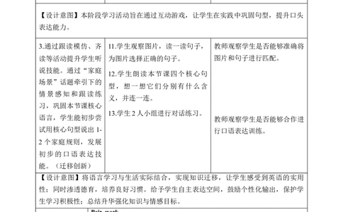 Unit2第2课时PartALet&rsquo;slearn&Look,chooseandsay(教学设计)英语人教PEP版四年级下册（新教材）_4下-新英语人教PEP版（2026持续更新）_01课件+教案+学习任务单+练习（更新完第4单元）_2教案