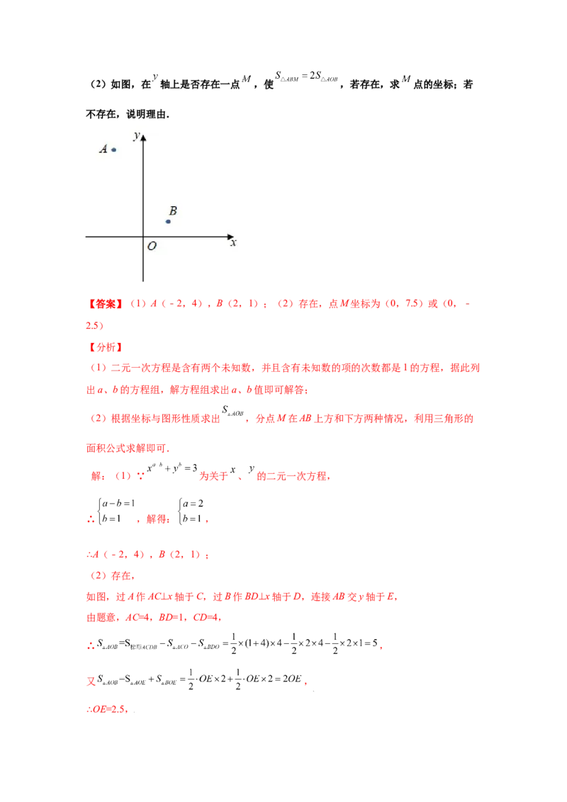 专题5.4求解二元一次方程组-代入法（知识讲解）-2021-2022学年八年级数学上册基础知识专项讲练（北师大版）_北师大初中数学_8上-北师大版初中数学_旧版_06专项讲练