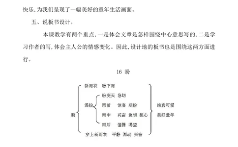17盼说课稿_25秋1-6年级语文上册课件教案_25秋统编版语文六年级上册_统编版语文六年级上册教学资源包（25秋七彩课堂）_5.第五单元_17盼_辅教资源_说课稿