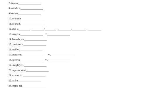 专题27主要国家地理概况-2024年高考英语一轮复习主题词汇&阅读一遍过_03高考英语_新高考复习资料_2024年新高考资料_专项复习资料_完2024年高考英语一轮复习主题词汇&阅读一遍过_344