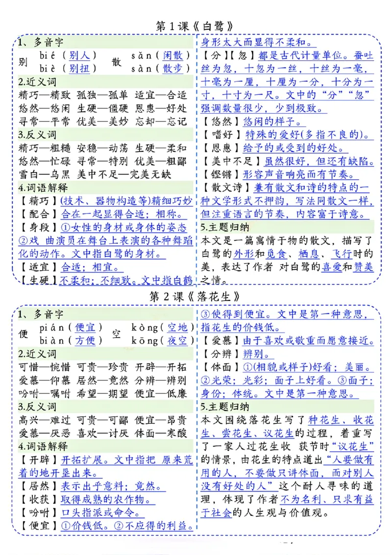 1_五上课课贴(1)(1)_小学1-6年级常用的上册资源汇总_五年级上册资料(1)