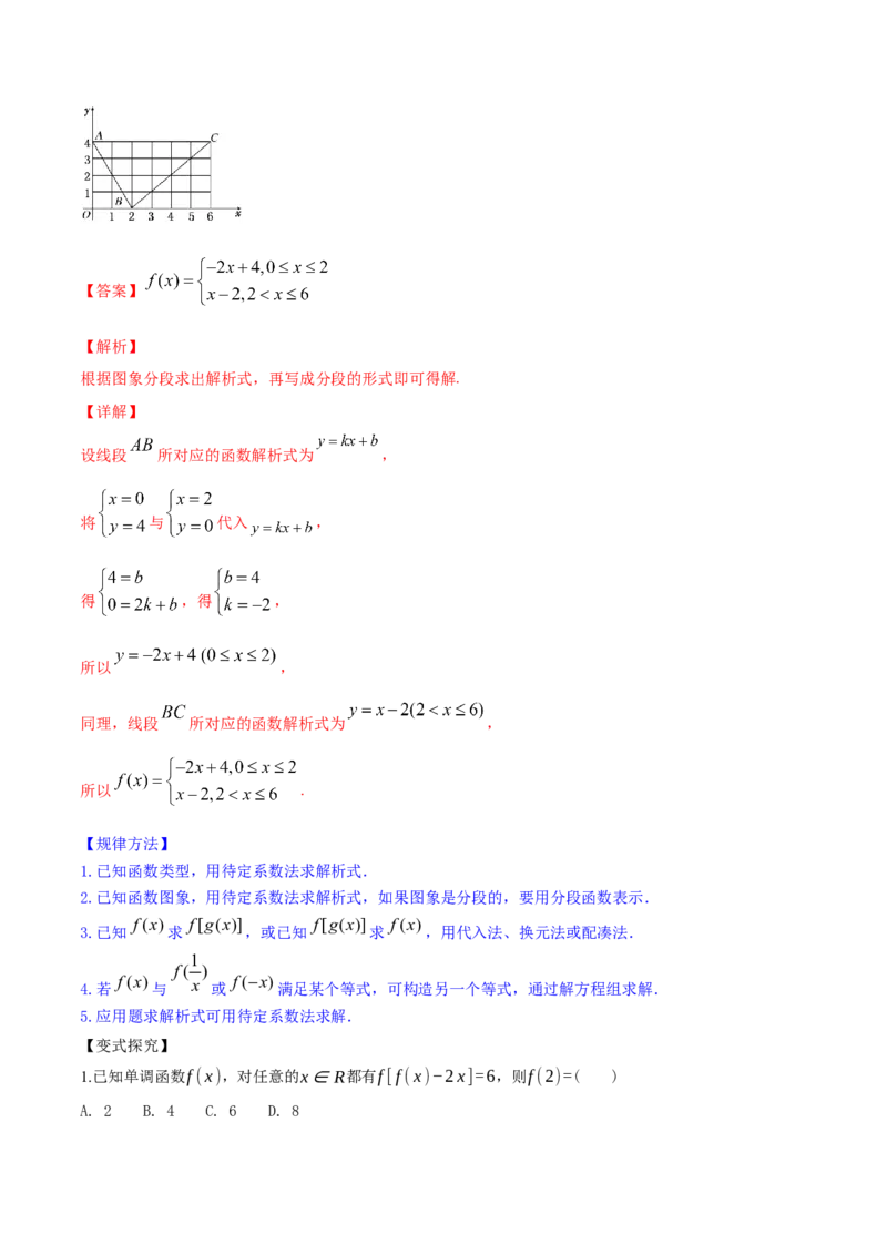 专题3.1函数的概念及其表示2022年高考数学一轮复习讲练测（新教材新高考）（讲）解析版_02高考数学_新高考复习资料_2022年新高考资料