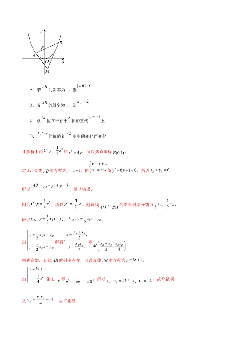 专题31圆锥曲线中的定直线问题(解析版)_02高考数学_2024年新高考资料_3.2024专项复习_2024年新高考数学之圆锥曲线专项重难点突破练（新高考专用）