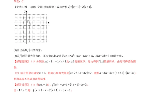 专题2.7函数图象与函数零点问题八大题型（讲义）（举一反三）（新高考专用）（解析版）_02高考数学_2025年新高考资料_二轮复习_一、热点题型篇