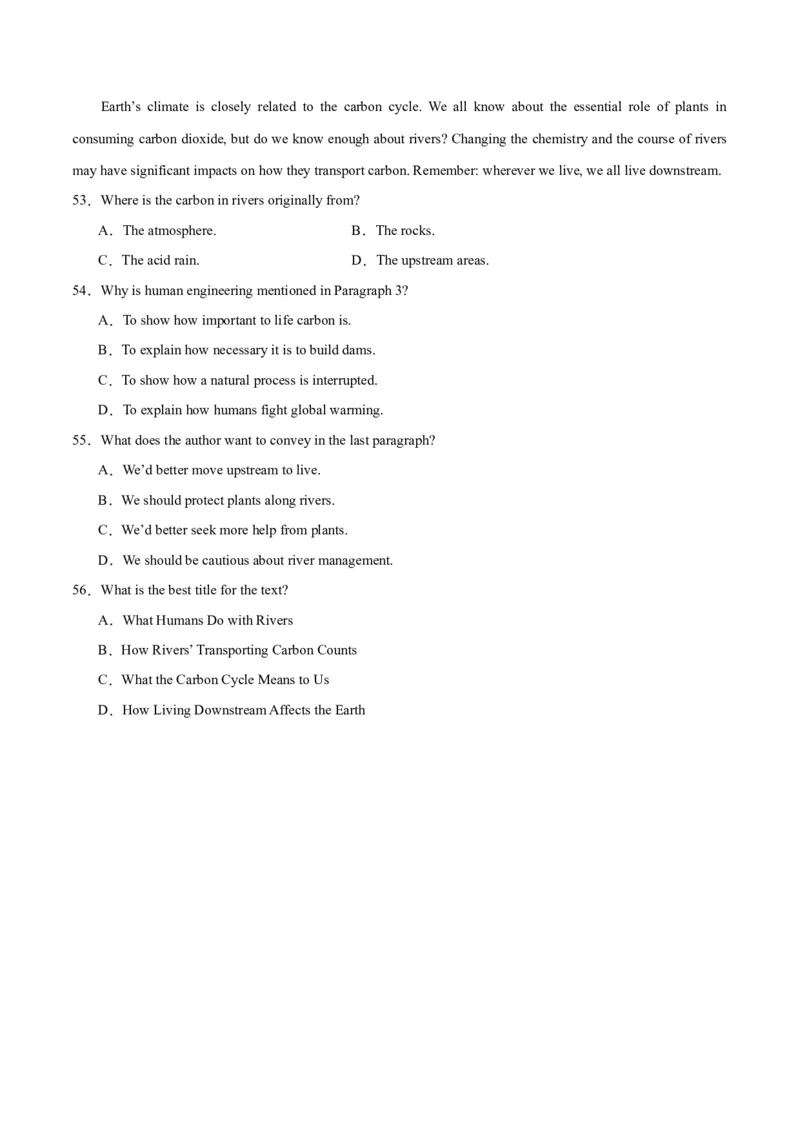 专题23阅读理解之细节理解题-2024年新高考英语一轮复习练小题刷大题提能力（原卷版）_03高考英语_新高考复习资料_2024年新高考资料_一轮复习资料_第二部分刷大题