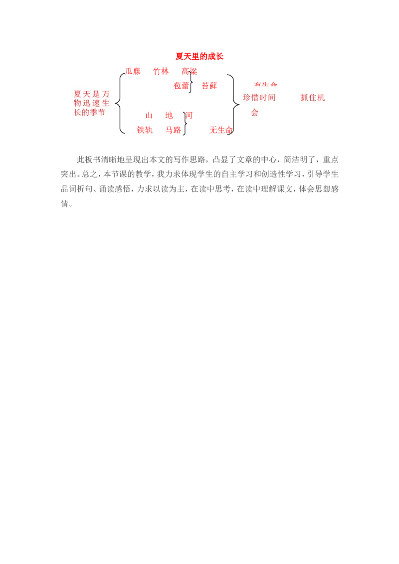 16夏天里的成长说课稿_25秋1-6年级语文上册课件教案_25秋统编版语文六年级上册_统编版语文六年级上册教学资源包（25秋七彩课堂）_5.第五单元_16夏天里的成长_辅教资源_说课稿