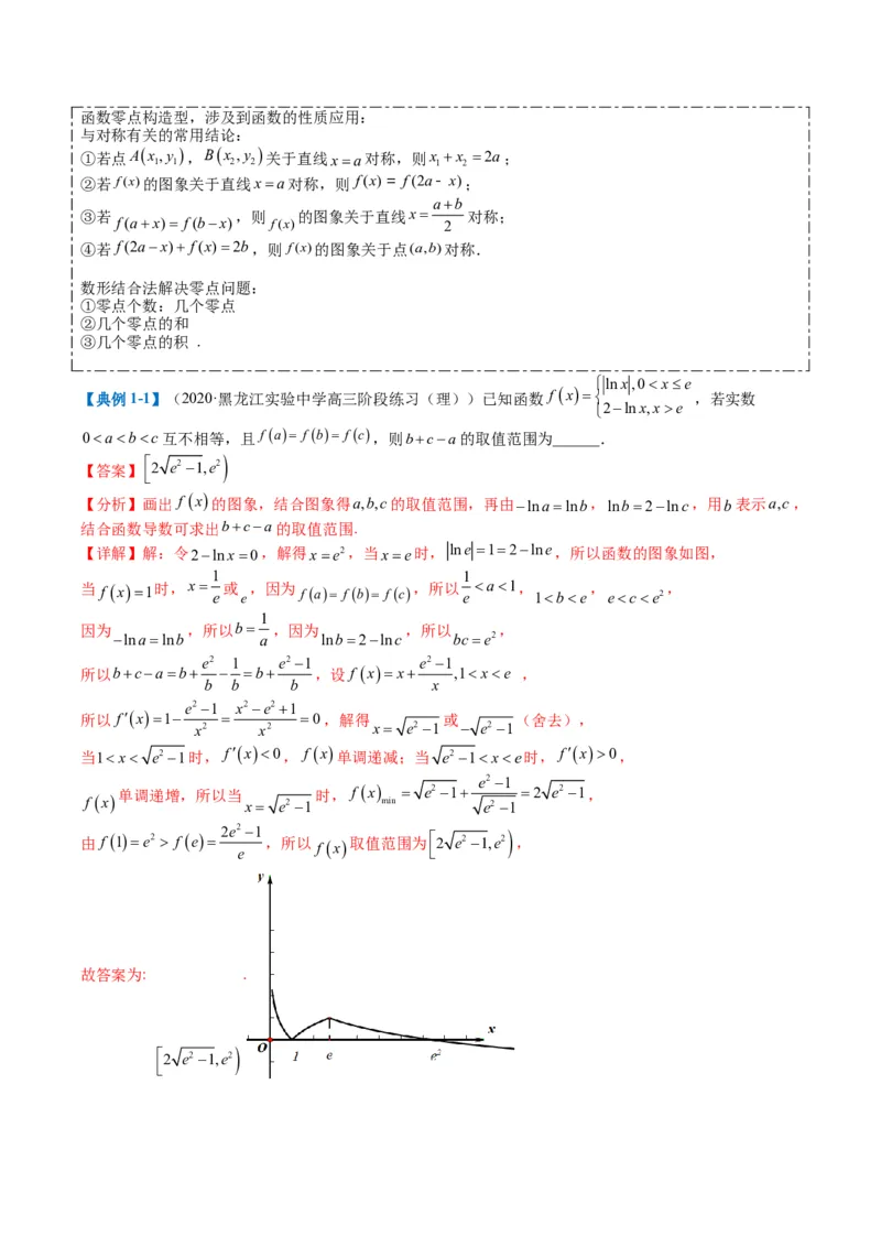 专题2-5函数与导数压轴小题归类（解析版）_02高考数学_2024年新高考资料_2.2024二轮复习_2024年高考数学二轮热点题型归纳与变式演练（新高考通用）