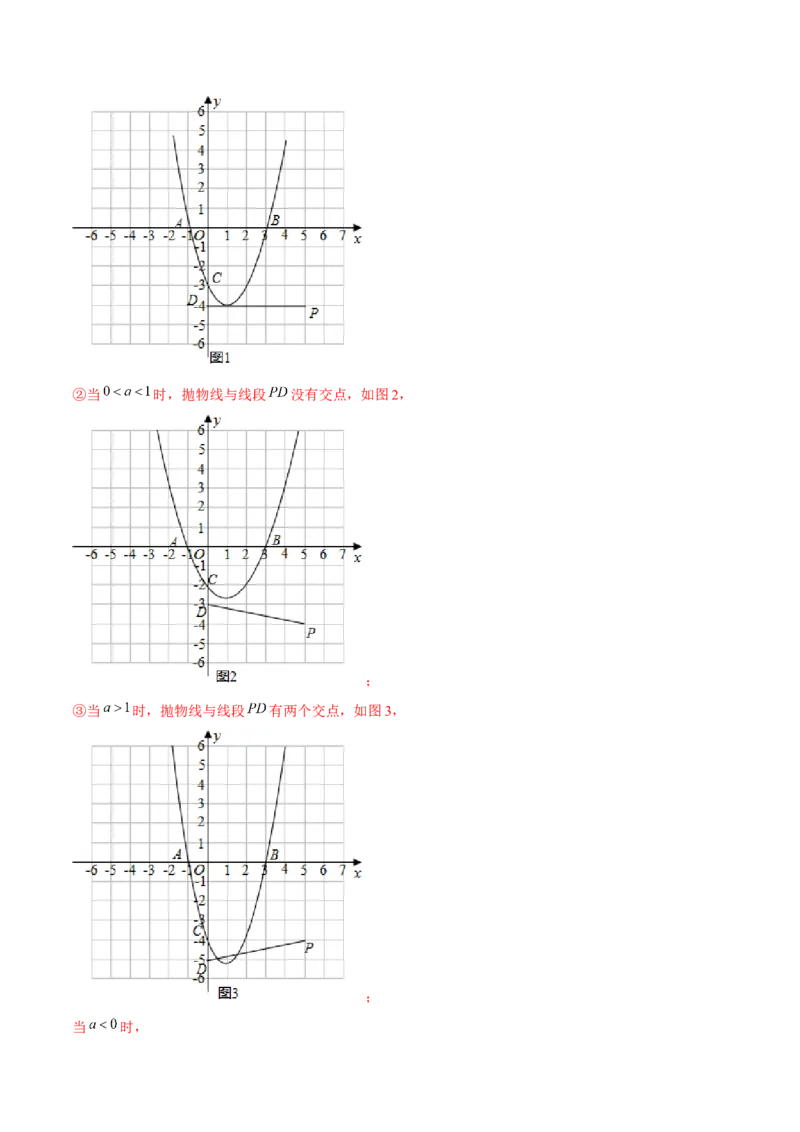 专题2.10二次函数推理计算与证明问题大题专练（重难点培优）-九年级数学下册尖子生同步培优题典（解析版）北师大版_北师大初中数学_9下-北师大版初中数学_05习题试卷_1课时练习
