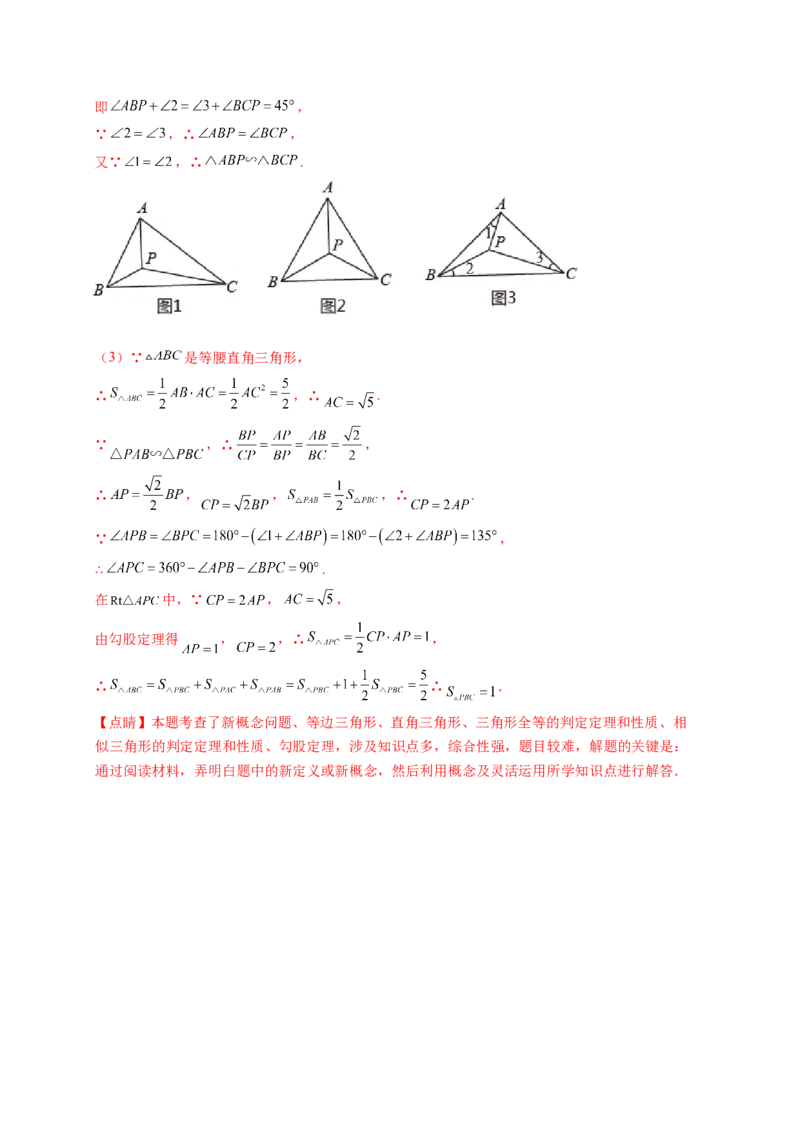 专题4.4探索三角形相似的条件+4.5相似三角形判定定理的证明（解析版）_北师大初中数学_9上-北师大版初中数学_06专项讲练
