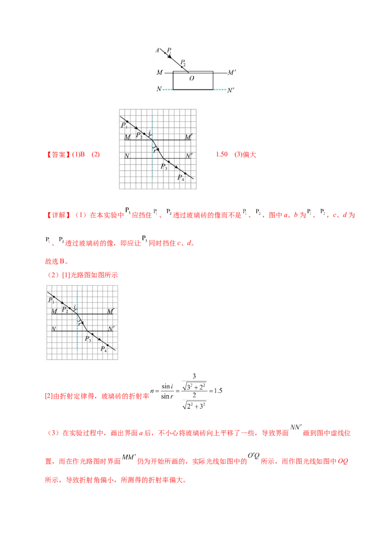专题21热学和光学实验（讲义）（解析版）_03高考英语_2025年新高考资料_二轮复习_01高考语文等多个文件_上好课2025年高考物理二轮复习讲练测（新高考通用）