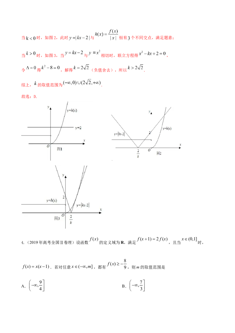 专题3.7函数的图象2022年高考数学一轮复习讲练测（新教材新高考）（练）解析版_02高考数学_新高考复习资料_2022年新高考资料_2022年高考数学一轮复习讲练测（新教材新高考）8.21更新