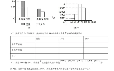 专题23概率统计综合大题必刷100题(原卷版)_02高考数学_新高考复习资料_2022年新高考资料_千题百练2022高考数学