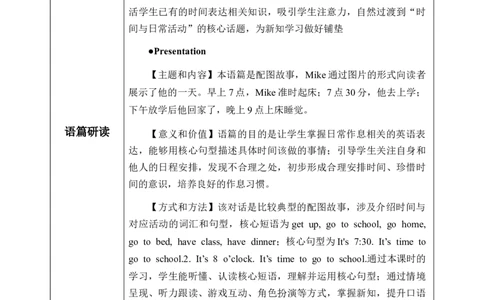 Unit3第5课时PartBLet&rsquo;slearn&Lookandsay(教学设计)英语人教PEP版四年级下册（新教材）_4下-新英语人教PEP版（2026持续更新）_01课件+教案+学习任务单+练习（更新完第4单元）_2教案