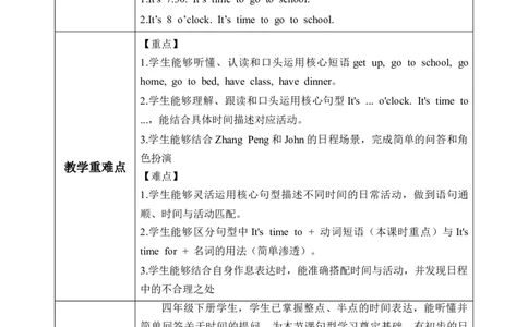 Unit3第5课时PartBLet&rsquo;slearn&Lookandsay(教学设计)英语人教PEP版四年级下册（新教材）_4下-新英语人教PEP版（2026持续更新）_01课件+教案+学习任务单+练习（更新完第4单元）_2教案