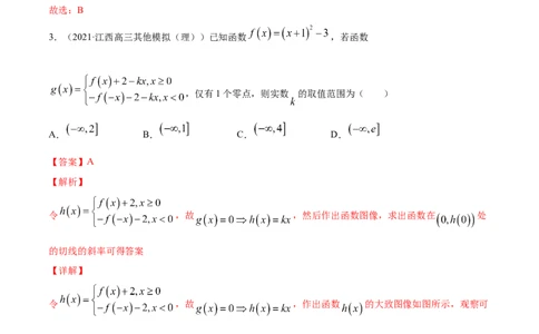 专题3.8函数与方程2022年高考数学一轮复习讲练测（新教材新高考）（练）解析版_02高考数学_新高考复习资料_2022年新高考资料_2022年高考数学一轮复习讲练测（新教材新高考）8.21更新